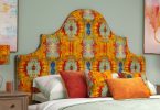 Samson Bed in Susi Bellamy Grey Stucco